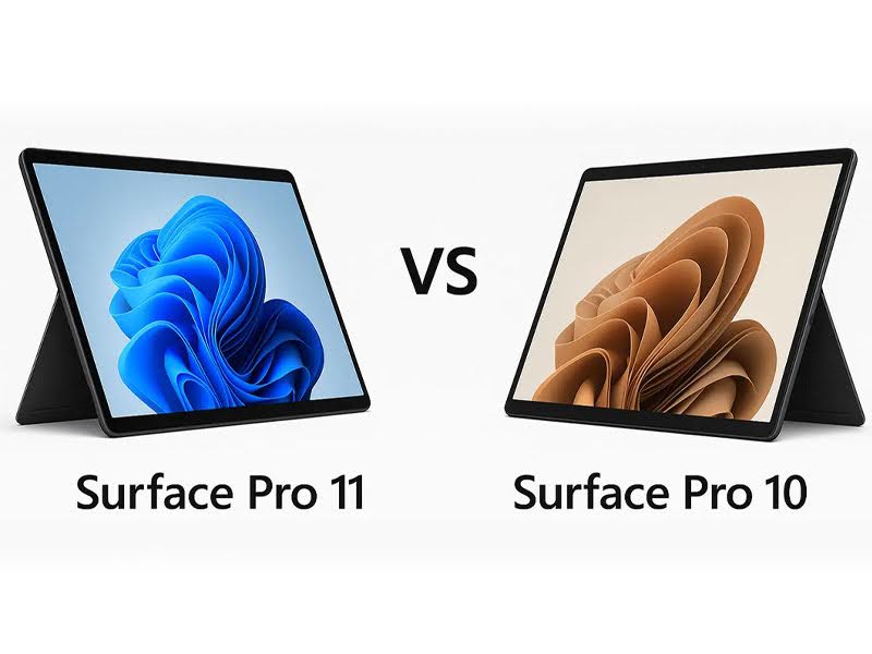 مقایسه سرفیس پرو 10 با سرفیس پرو 11  ( کدام یک ارزش خرید بیشتری دارد؟)
