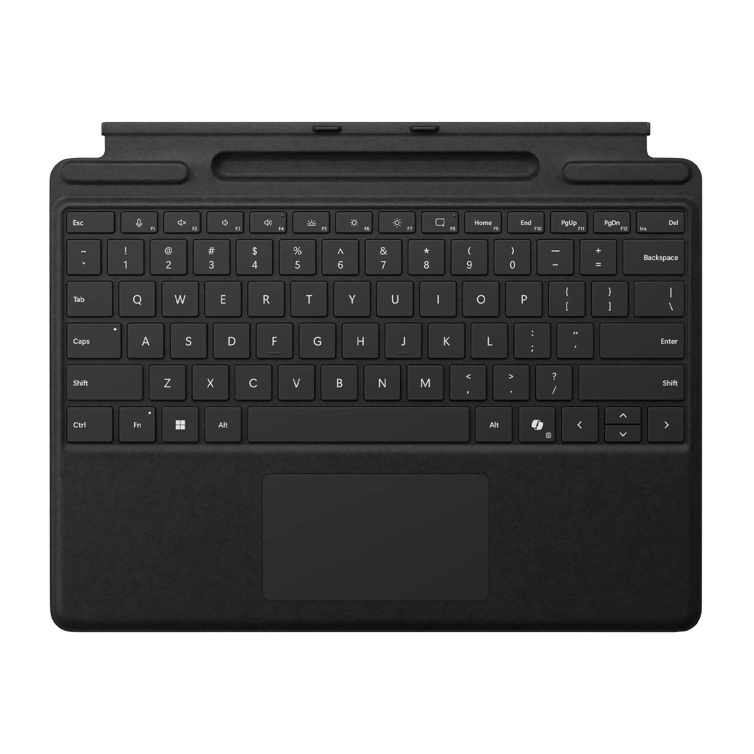 کیبورد کوپایلت سرفیس مایکروسافت مدل سیگنچر بدون قلم برای سرفیس پرو 8، 9، 10 و 11 مشکی