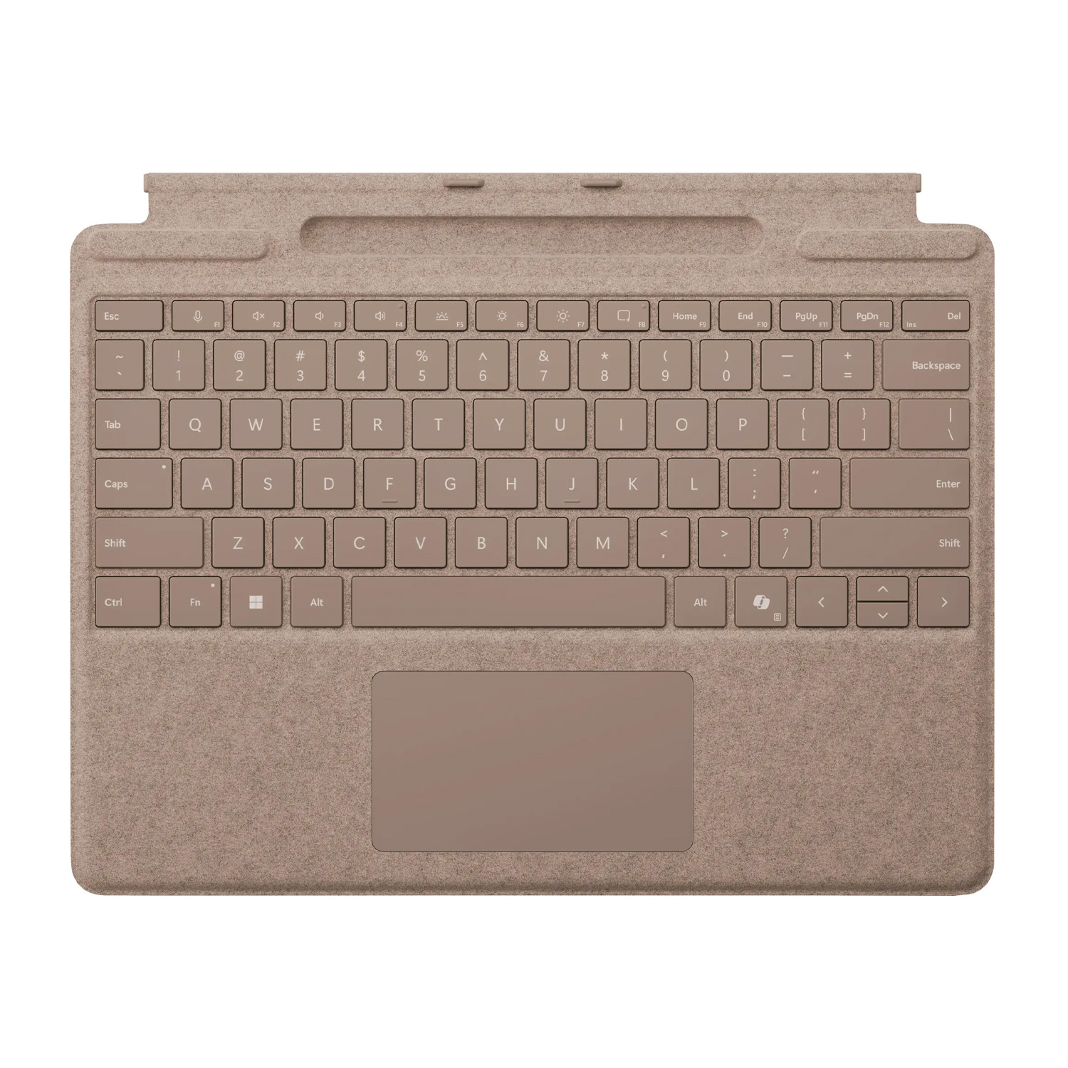 کیبورد کوپایلت سرفیس سیگنچر با جای شارژ قلم اسلیم پن برای پرو 9 / 10 / 11  Surface Pro Slim Signature Copilot