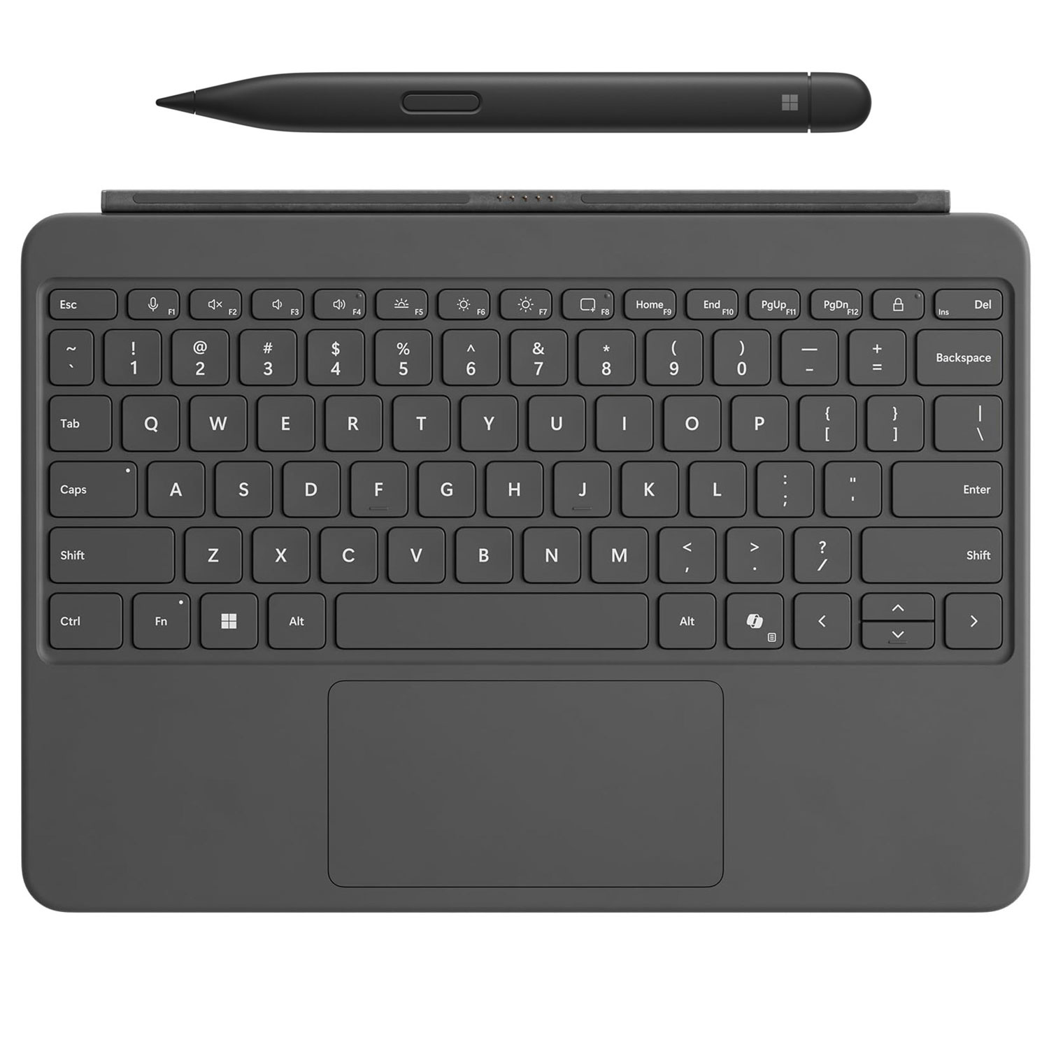 کیبورد بی‌سیم تبلت مایکروسافت مدل 12اینچ با قلم اسلیم پن 2 تخته سنگ