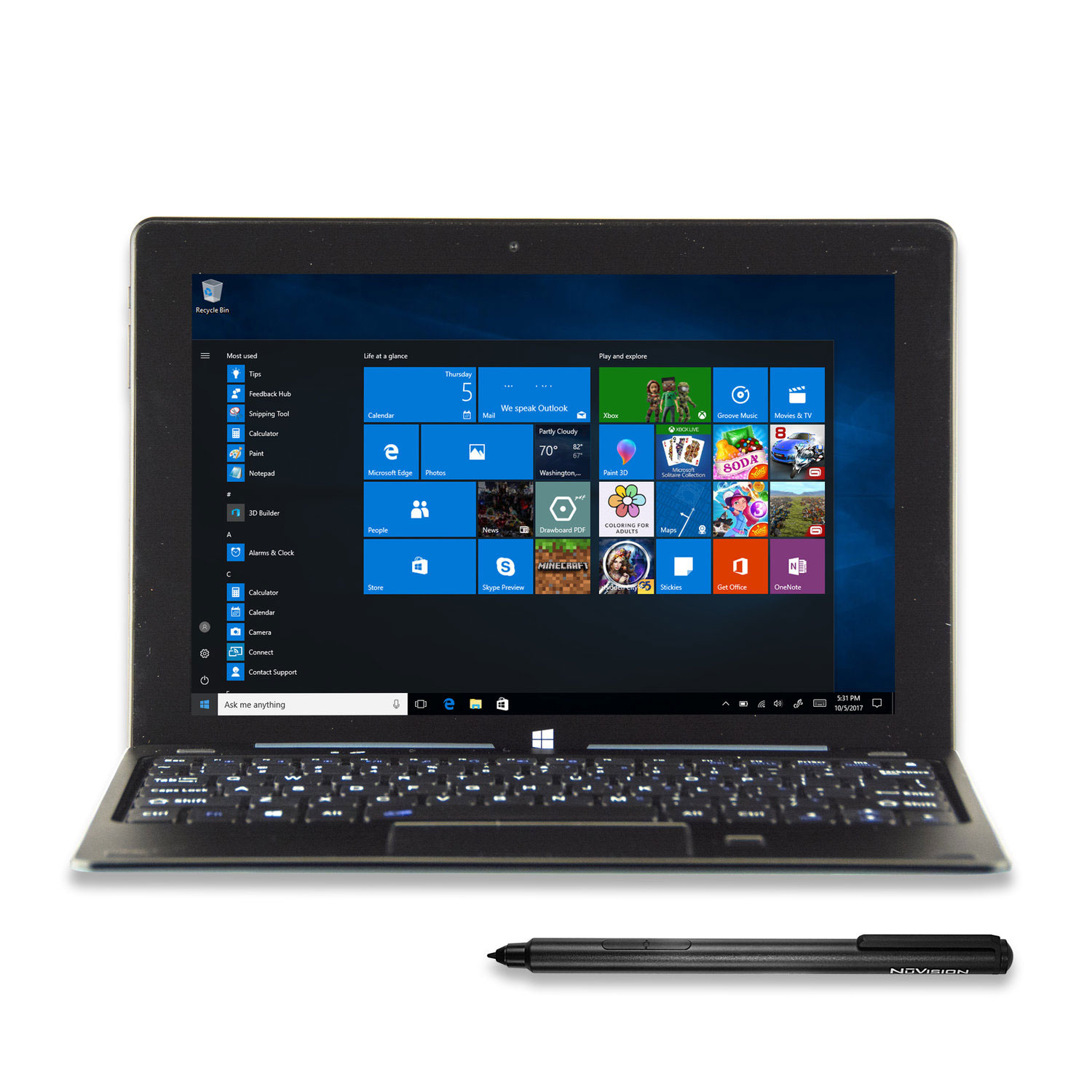 قلم نوری نیوویژن مدل TPEN-H1BK مناسب برای سرفیس مایکروسافت