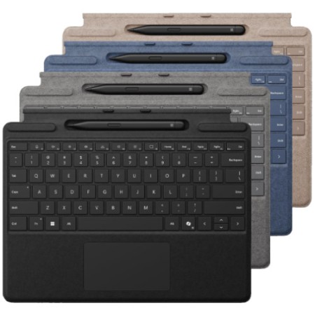 باندل کیبورد کوپایلت سرفیس سیگنچر با قلم اسلیم پن 2 برای پرو 9 / 10 / 11 مایکروسافت Surface Pro Slim Signature Copilot