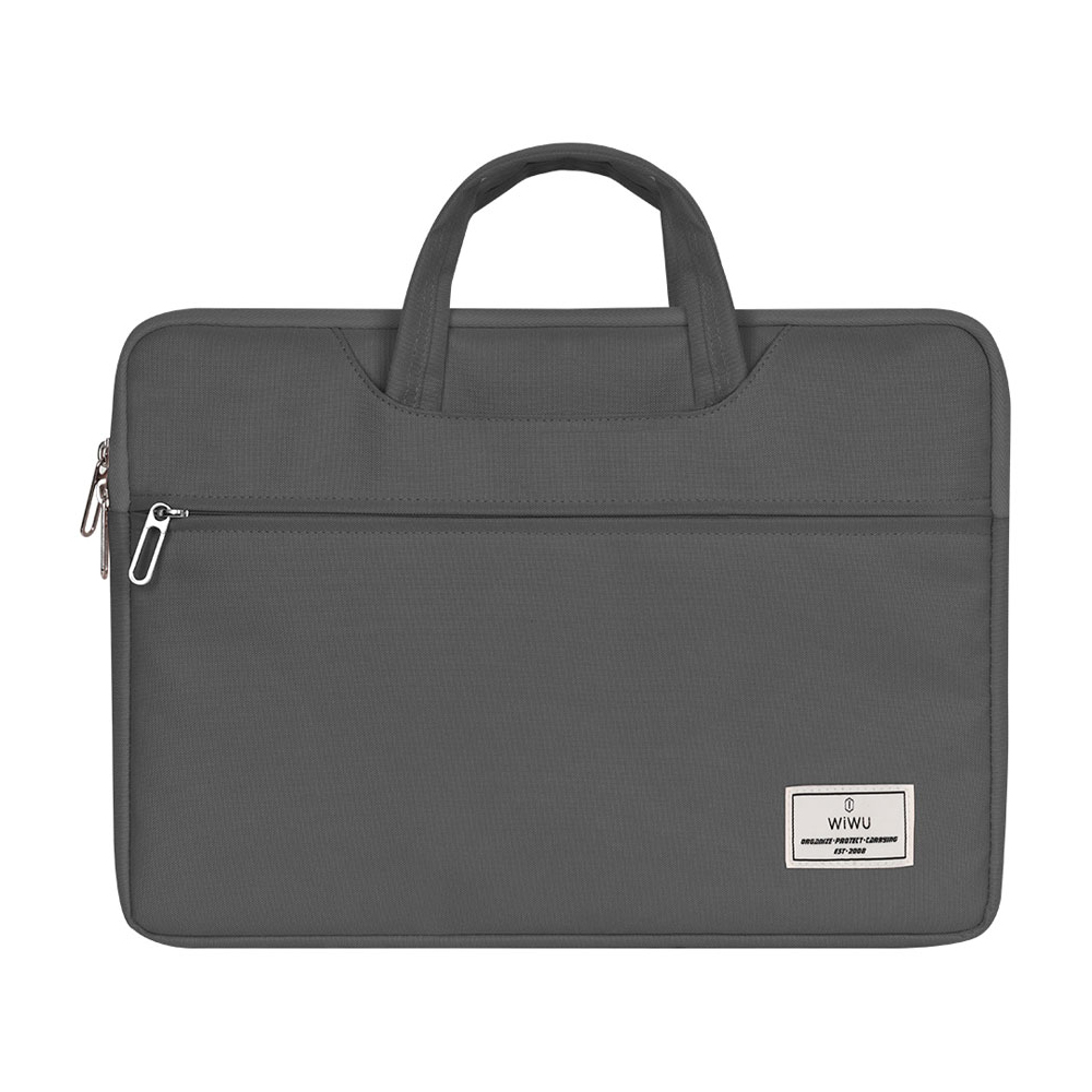 کیف کاور لپ تاپ ویوو مدل Wiwu ViVi مناسب تا 14 اینچ خاکستری تیره